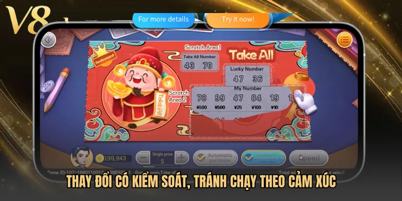 Thay đổi có kiểm soát, tránh chạy theo cảm xúc